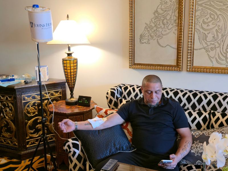 IV + NAD⁺ Drips at Johns Hopkins Polyclinic, Silicon Oasis